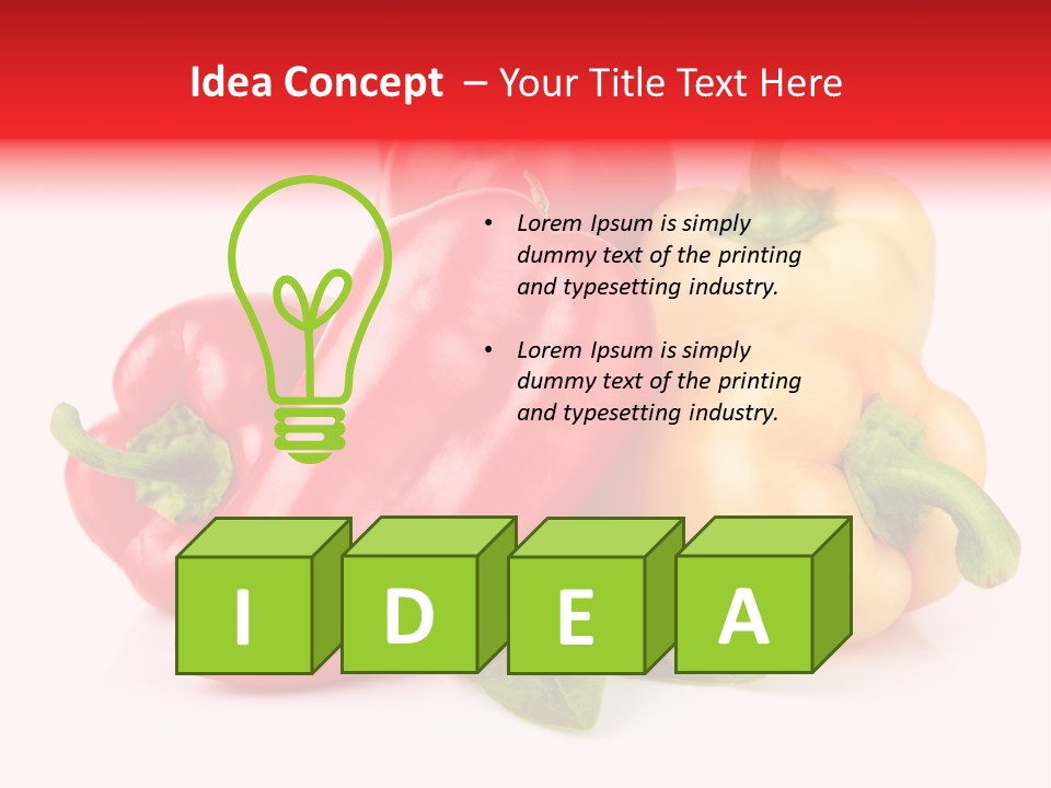 Spice Collection Composition PowerPoint Template