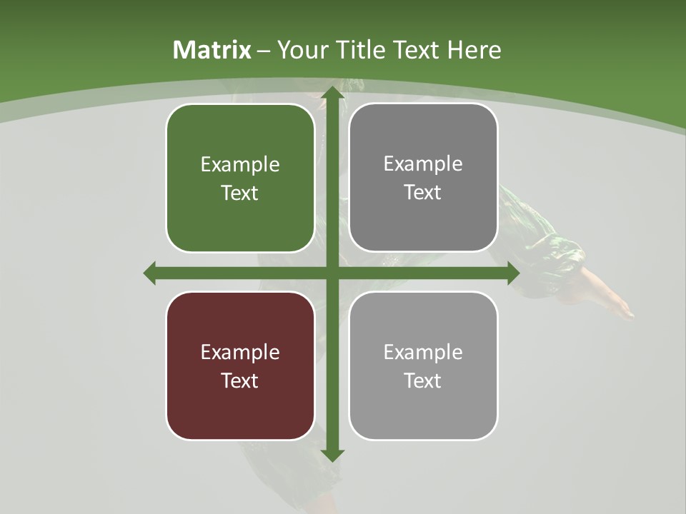 Comfort Young Girl PowerPoint Template