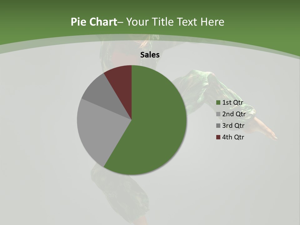 Comfort Young Girl PowerPoint Template