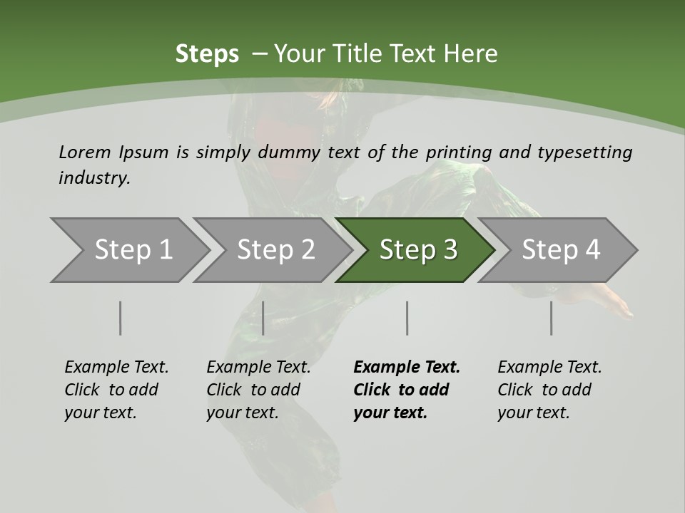 Comfort Young Girl PowerPoint Template
