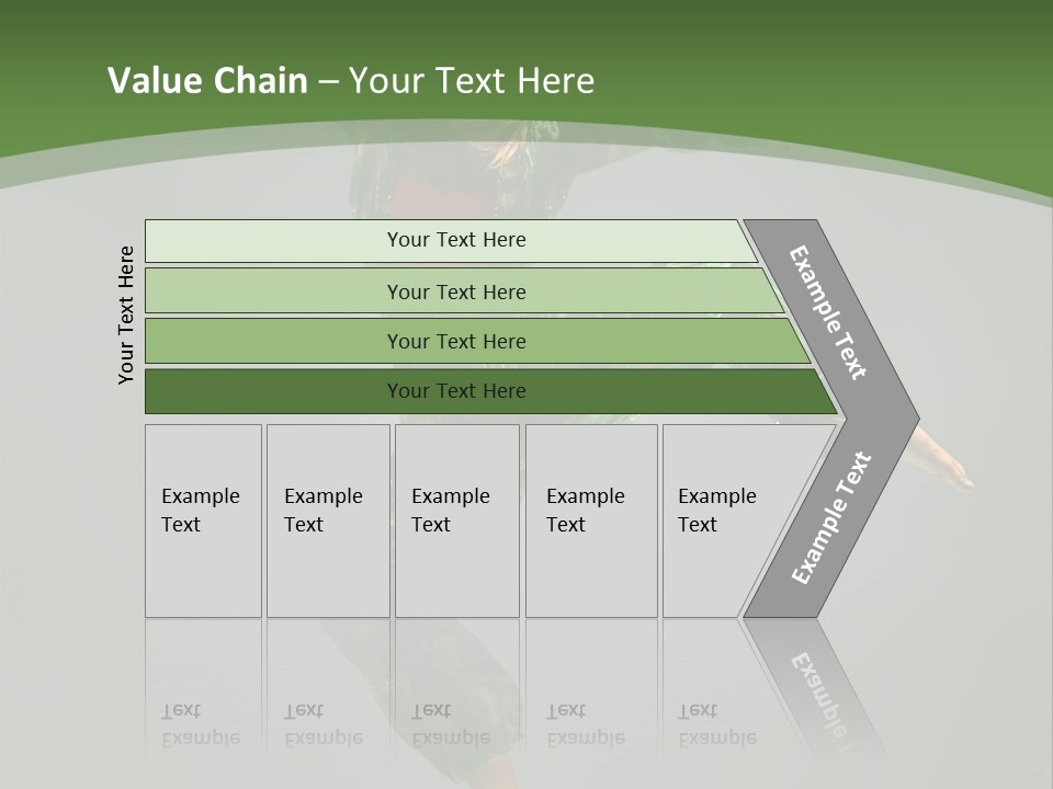 Comfort Young Girl PowerPoint Template