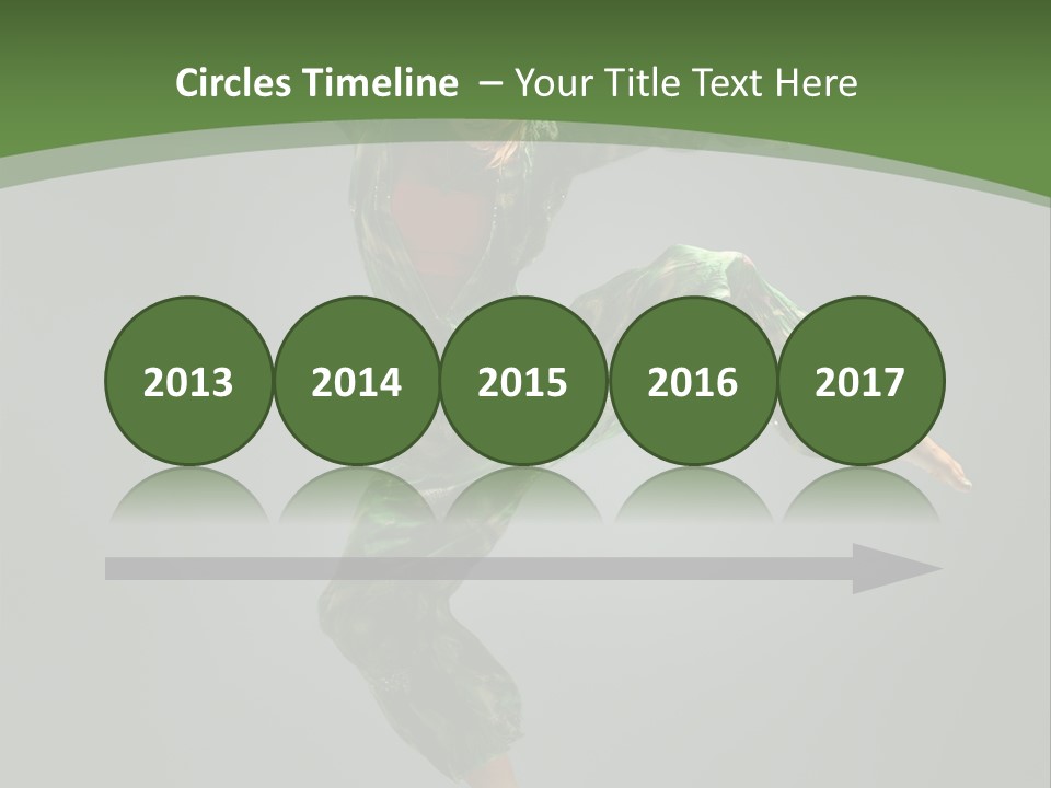 Comfort Young Girl PowerPoint Template