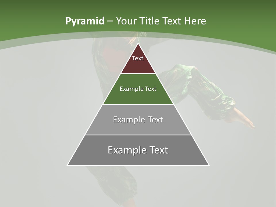 Comfort Young Girl PowerPoint Template