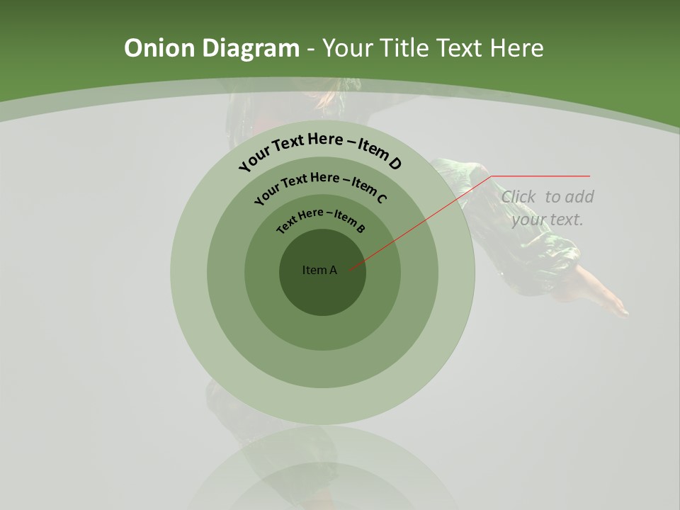 Comfort Young Girl PowerPoint Template