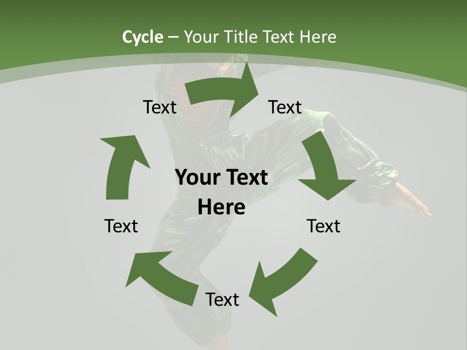 Comfort Young Girl PowerPoint Template