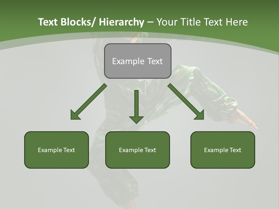 Comfort Young Girl PowerPoint Template