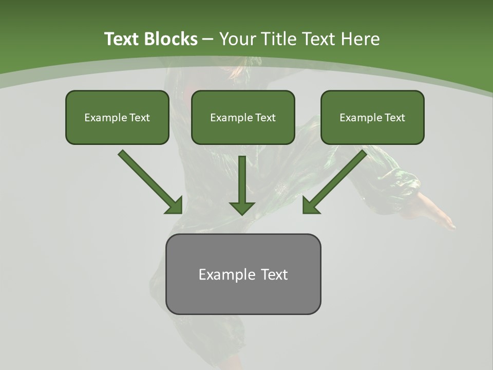 Comfort Young Girl PowerPoint Template