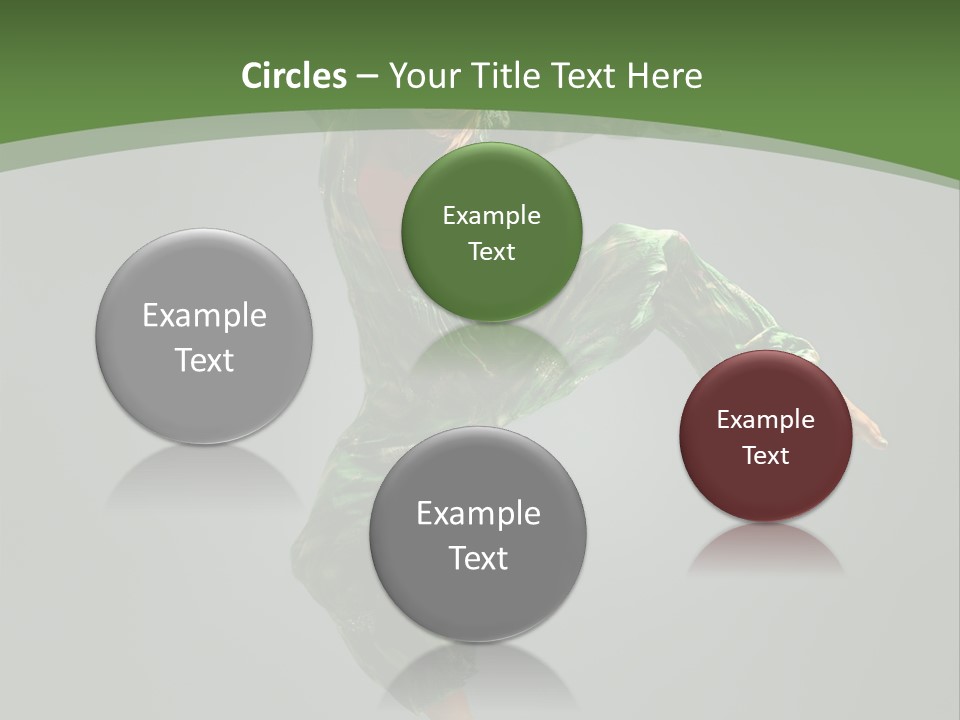 Comfort Young Girl PowerPoint Template