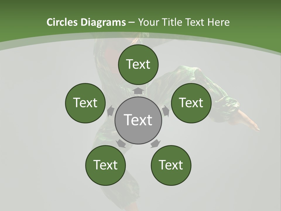 Comfort Young Girl PowerPoint Template