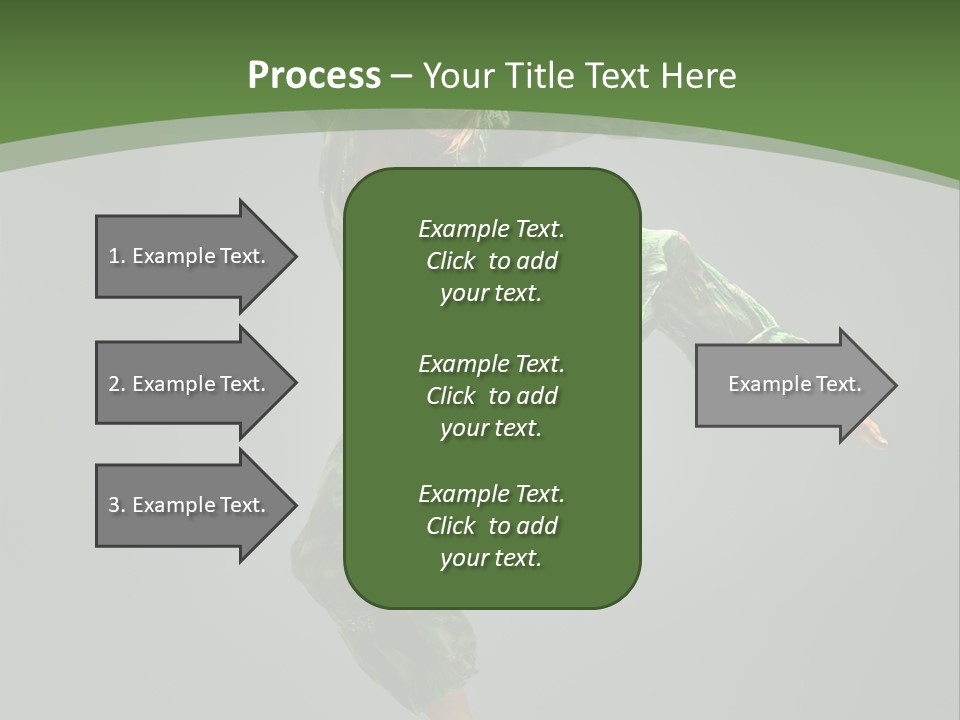 Comfort Young Girl PowerPoint Template