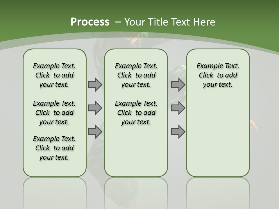 Comfort Young Girl PowerPoint Template