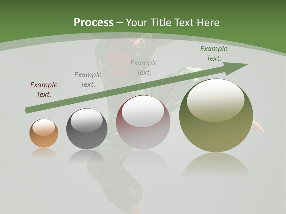 Comfort Young Girl PowerPoint Template