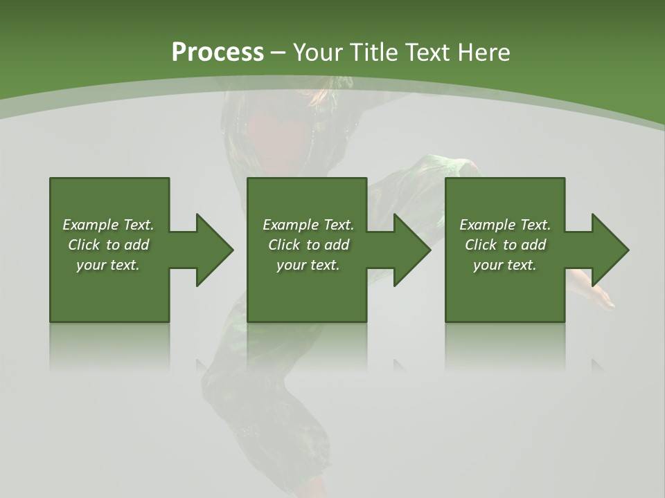 Comfort Young Girl PowerPoint Template