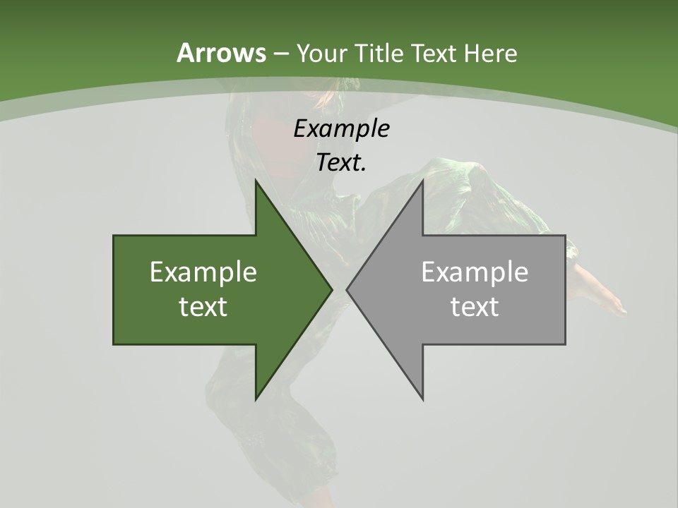 Comfort Young Girl PowerPoint Template