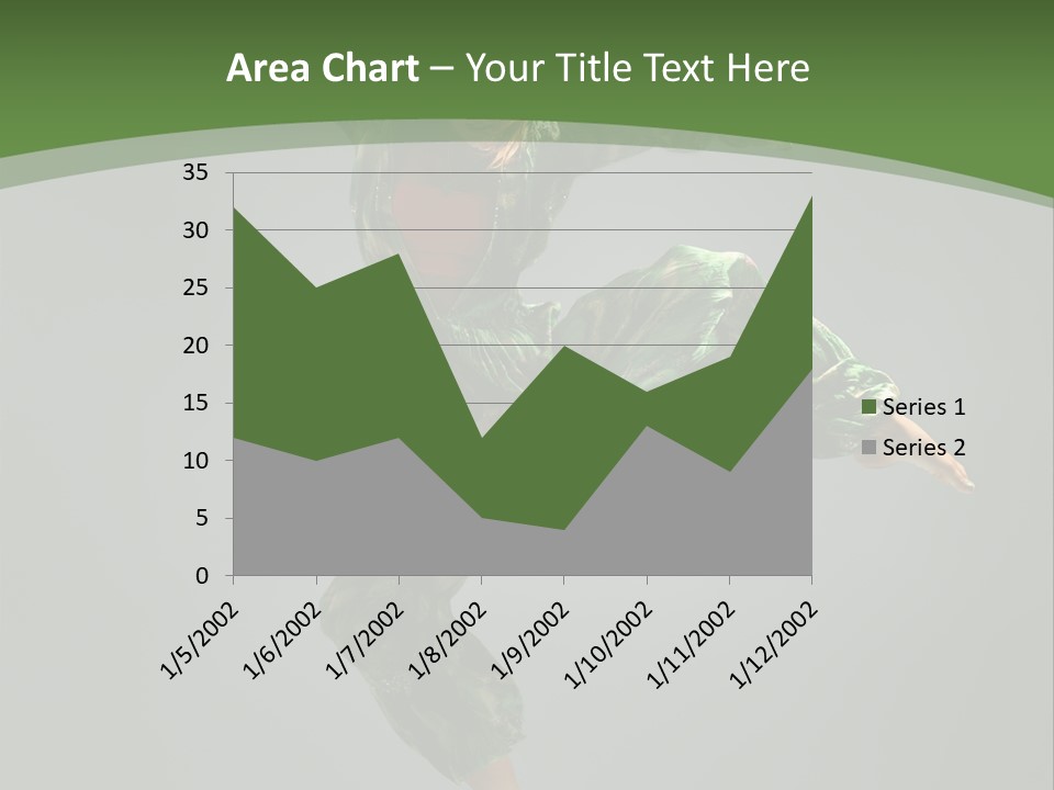 Comfort Young Girl PowerPoint Template