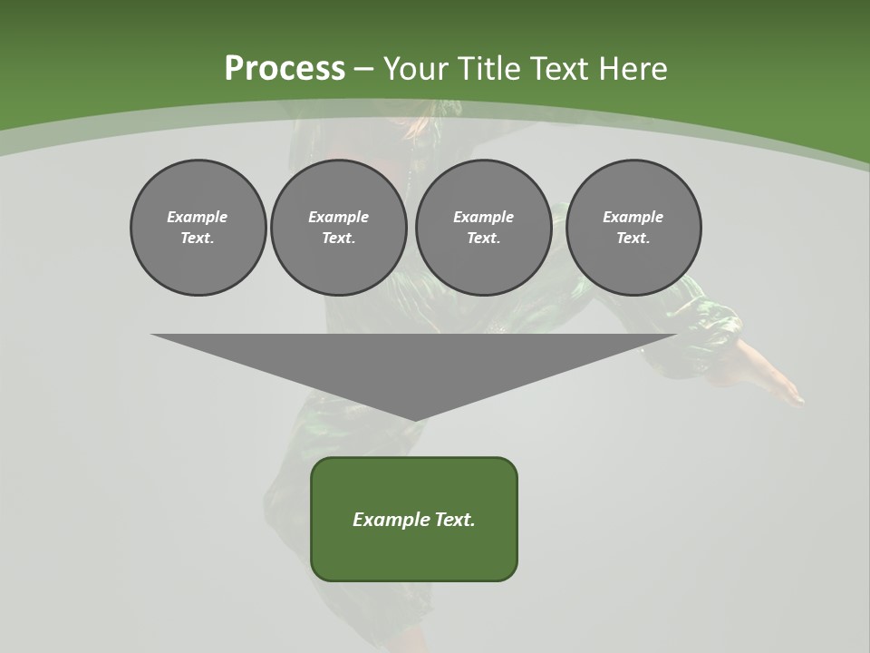 Comfort Young Girl PowerPoint Template