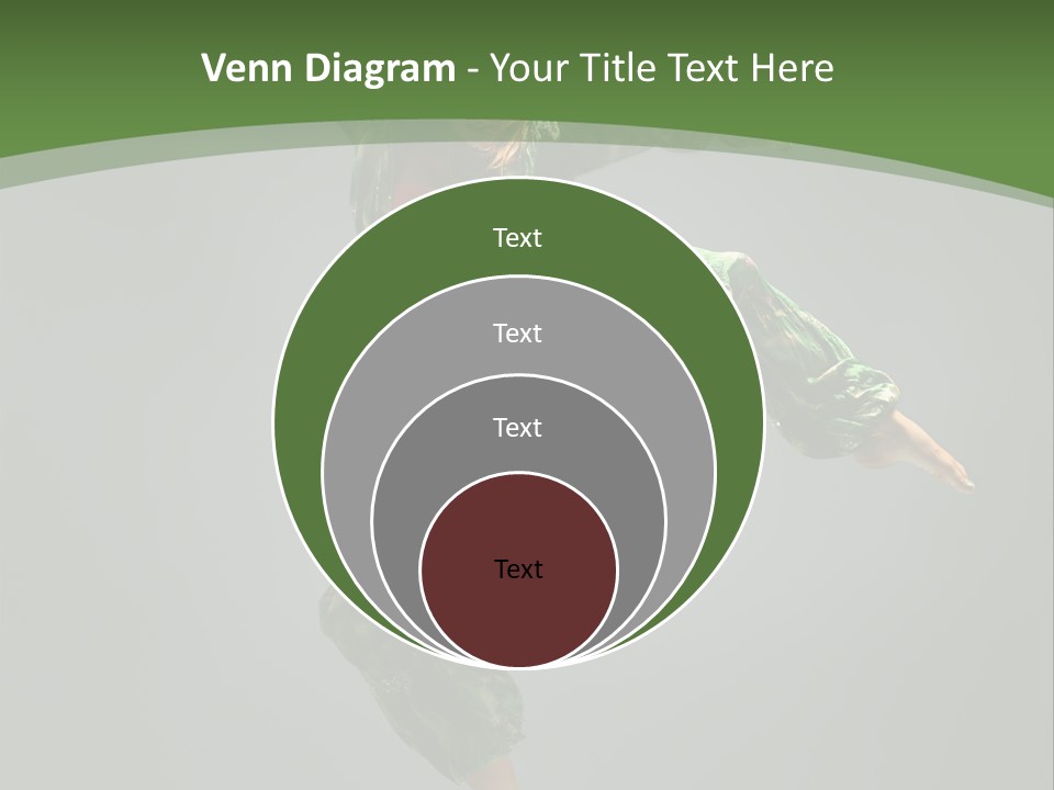 Comfort Young Girl PowerPoint Template