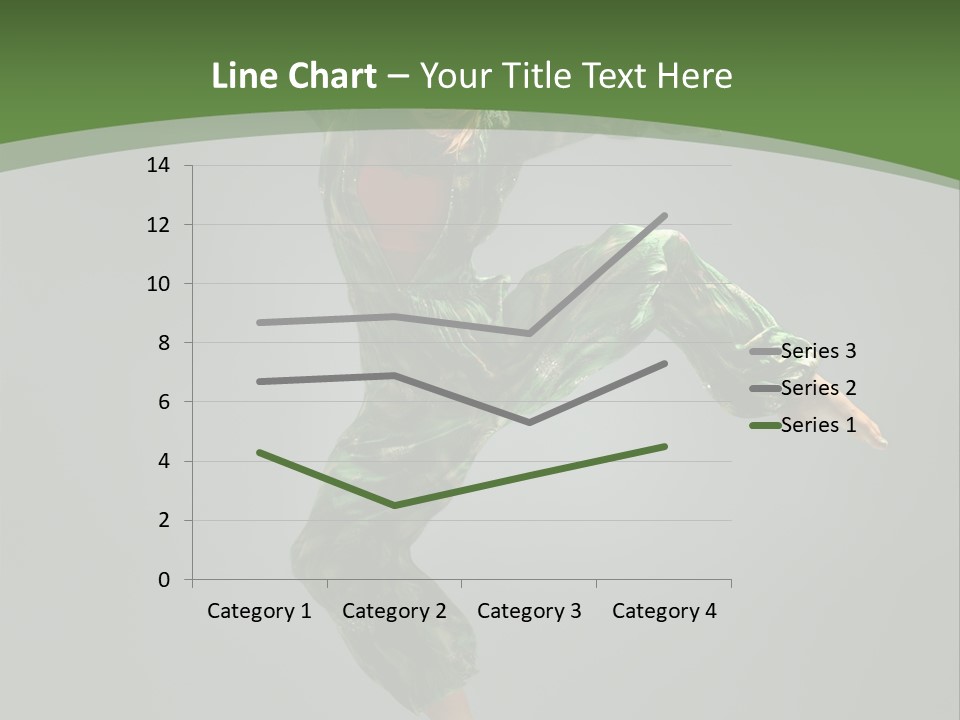 Comfort Young Girl PowerPoint Template