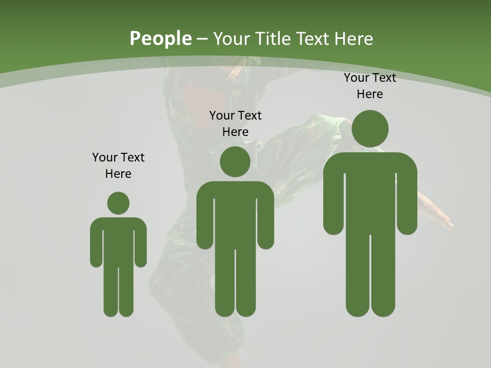 Comfort Young Girl PowerPoint Template