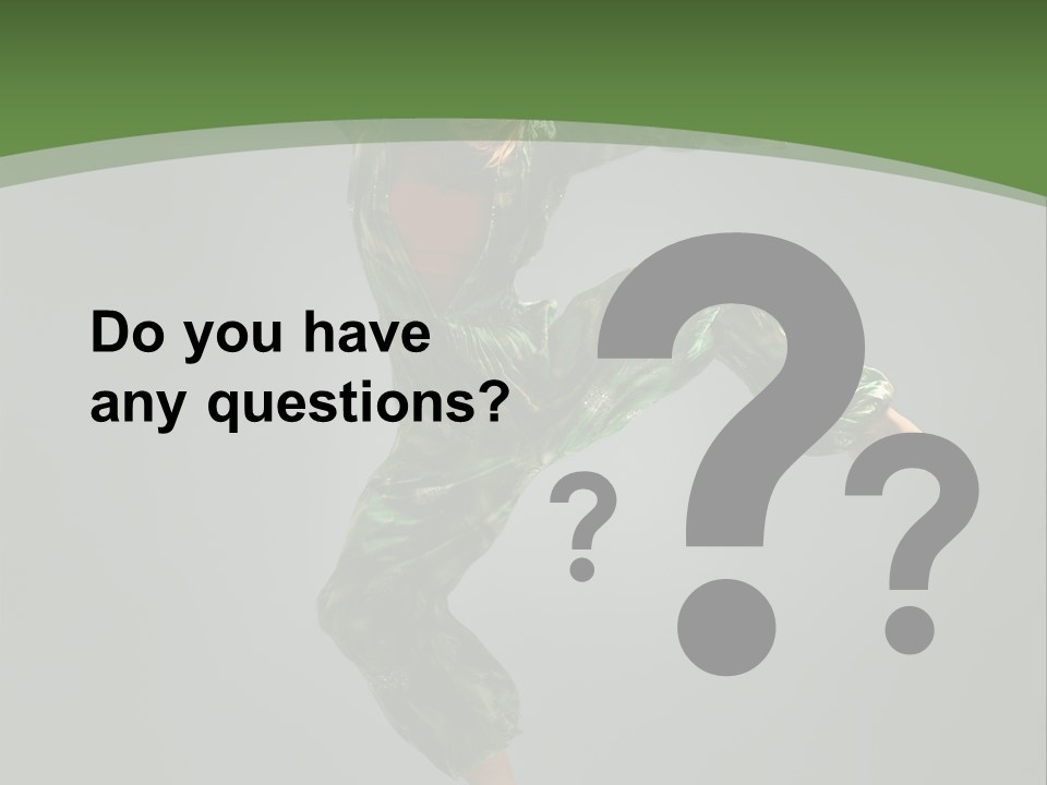 Comfort Young Girl PowerPoint Template