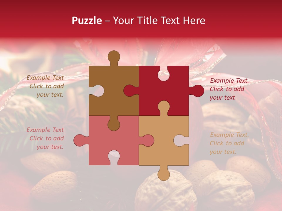 Cinnamon Stick Fir Perfume PowerPoint Template