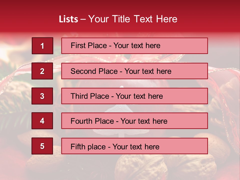 Cinnamon Stick Fir Perfume PowerPoint Template