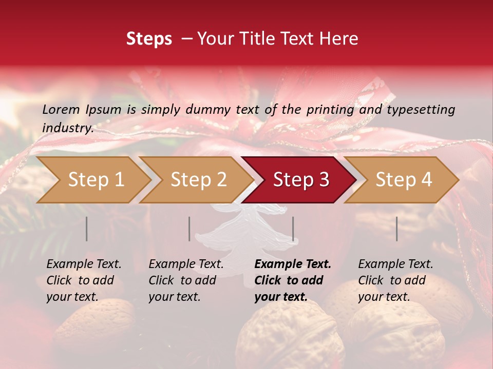 Cinnamon Stick Fir Perfume PowerPoint Template