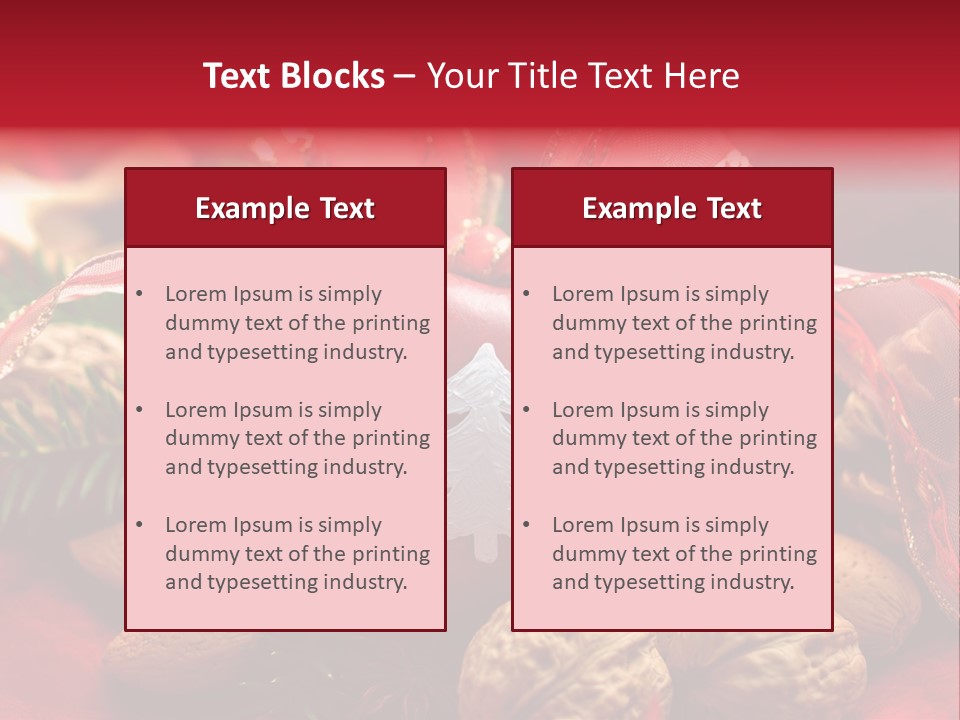 Cinnamon Stick Fir Perfume PowerPoint Template
