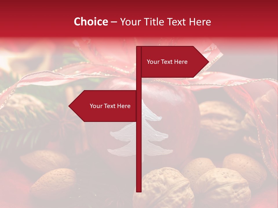 Cinnamon Stick Fir Perfume PowerPoint Template