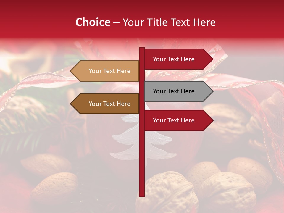 Cinnamon Stick Fir Perfume PowerPoint Template