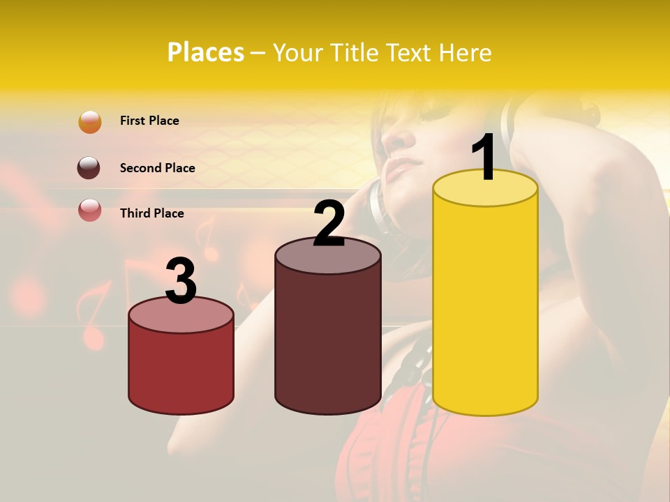 Background Music Festive PowerPoint Template