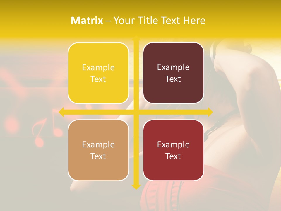 Background Music Festive PowerPoint Template