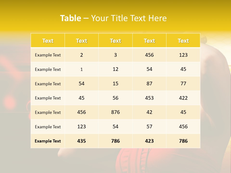 Background Music Festive PowerPoint Template