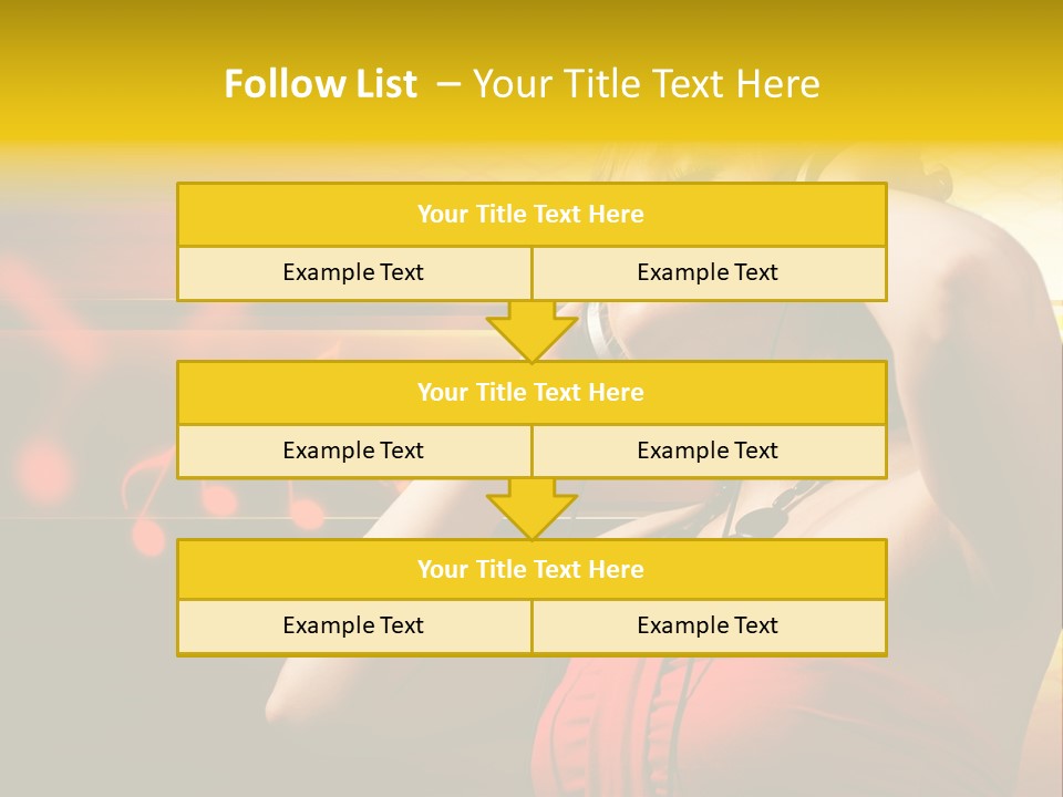 Background Music Festive PowerPoint Template