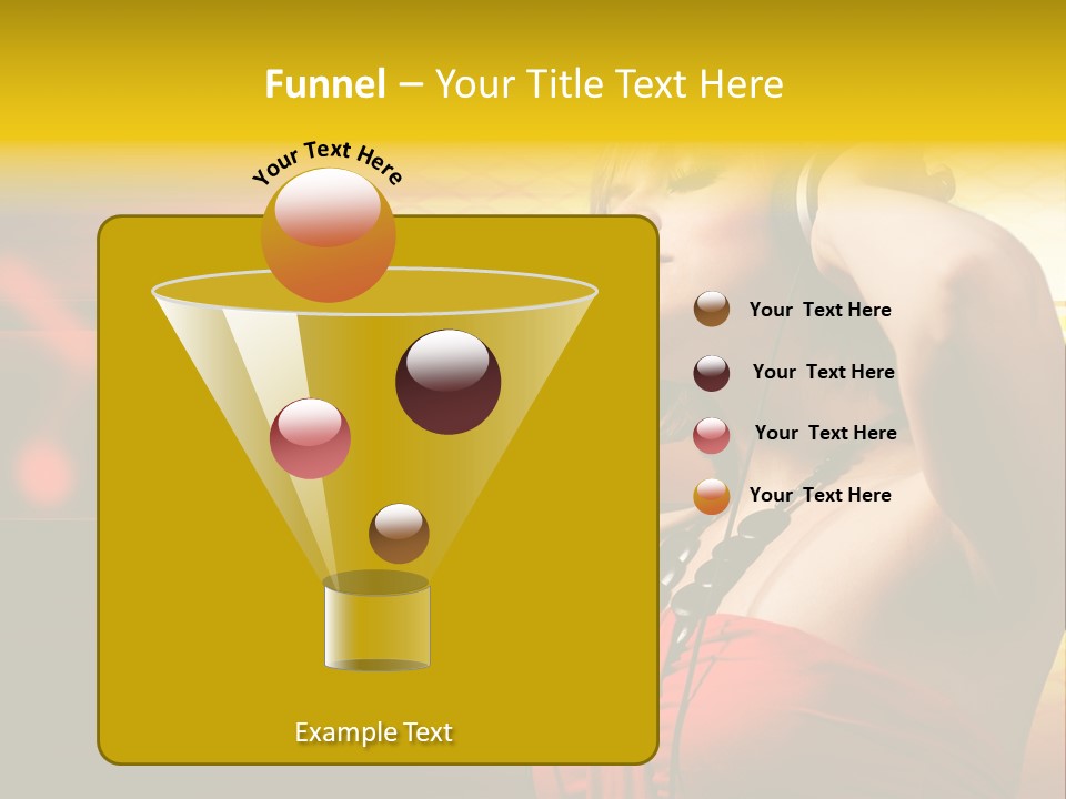 Background Music Festive PowerPoint Template