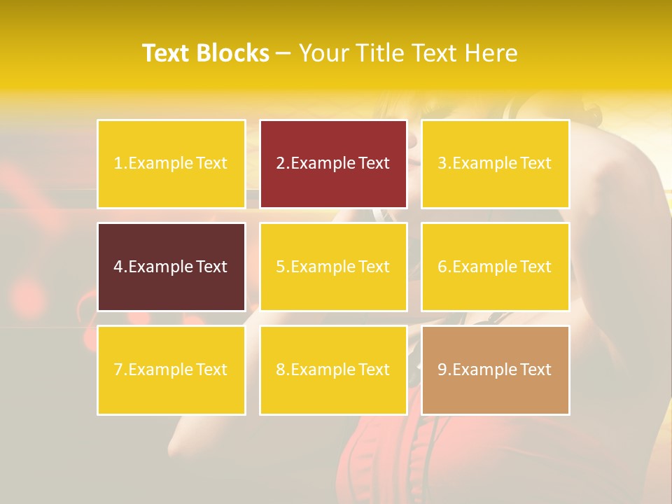 Background Music Festive PowerPoint Template