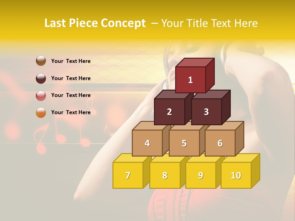 Background Music Festive PowerPoint Template