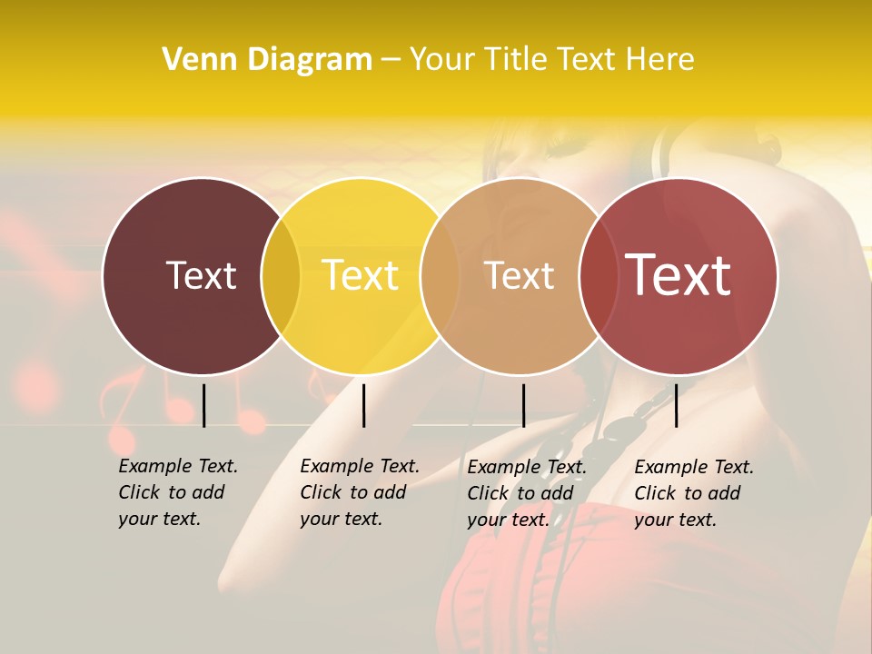 Background Music Festive PowerPoint Template