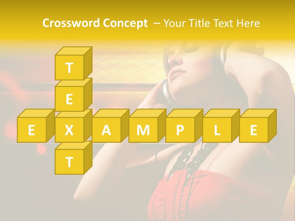 Background Music Festive PowerPoint Template