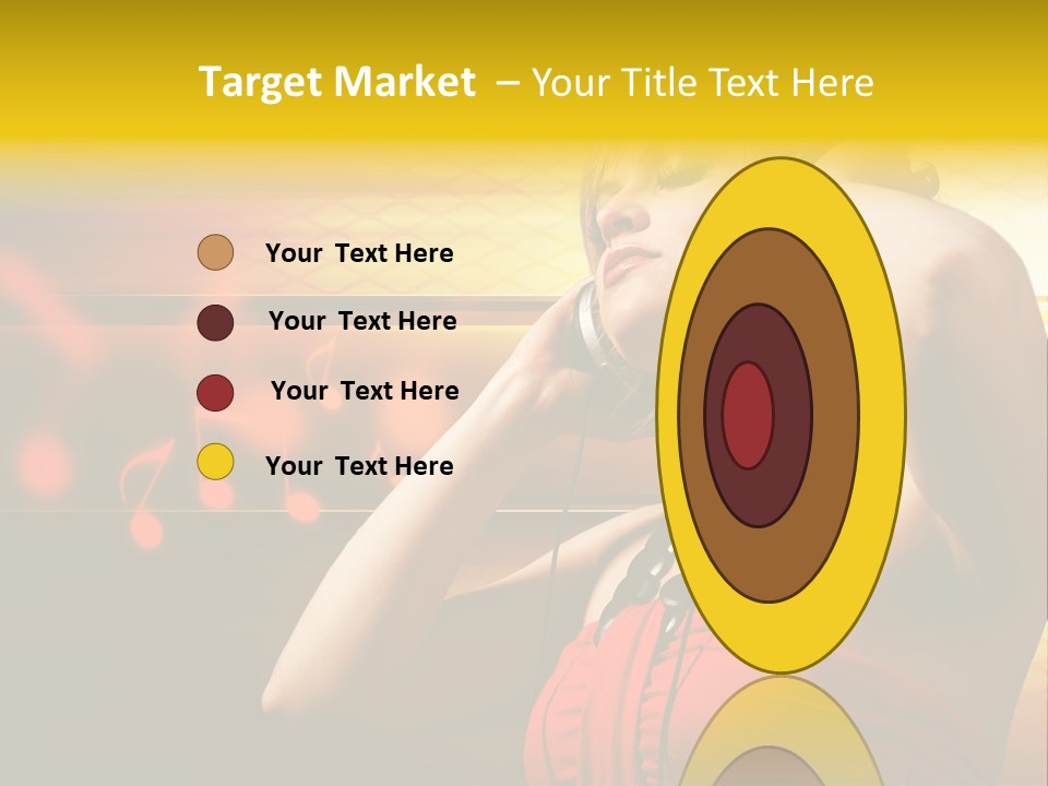 Background Music Festive PowerPoint Template