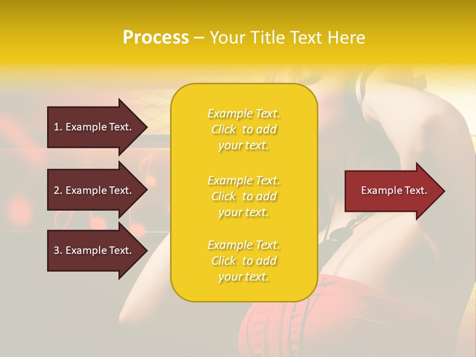 Background Music Festive PowerPoint Template