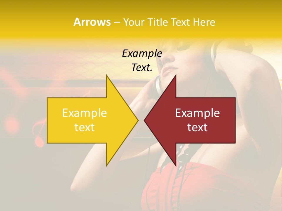 Background Music Festive PowerPoint Template