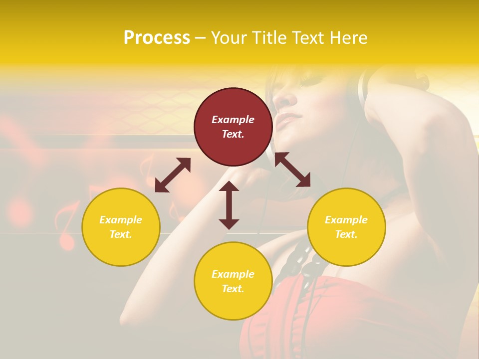 Background Music Festive PowerPoint Template