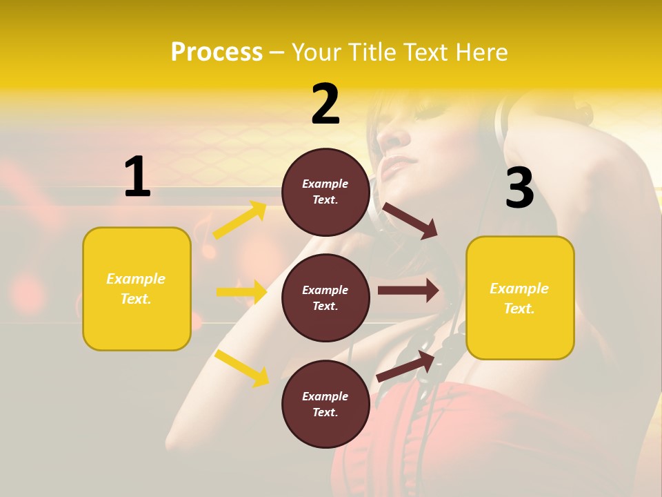 Background Music Festive PowerPoint Template