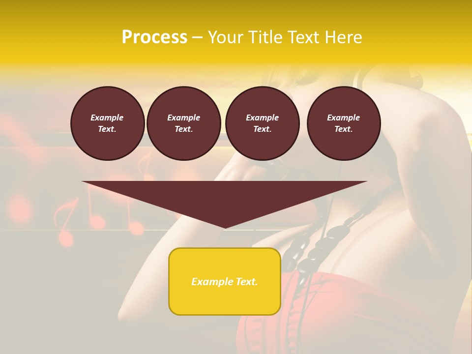 Background Music Festive PowerPoint Template