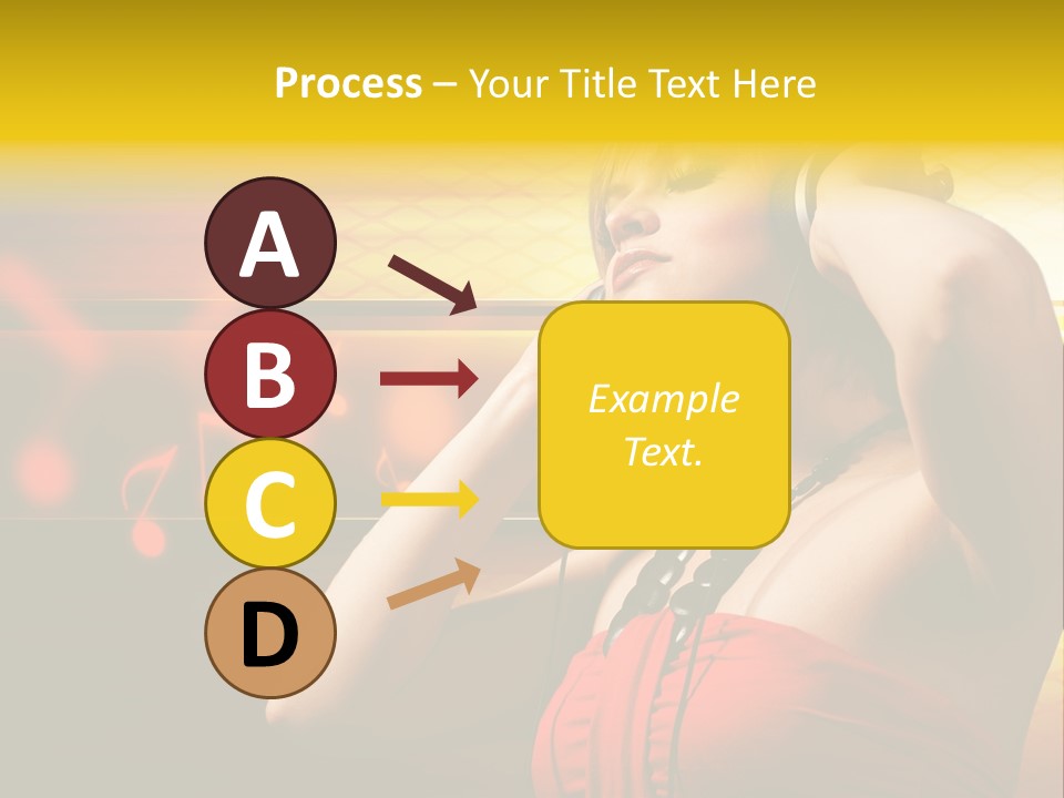 Background Music Festive PowerPoint Template