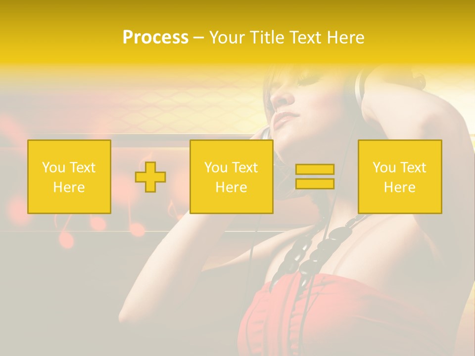 Background Music Festive PowerPoint Template