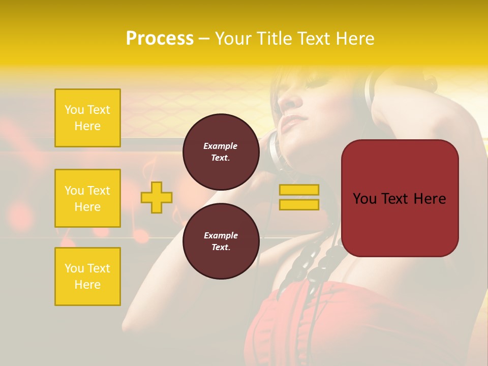 Background Music Festive PowerPoint Template