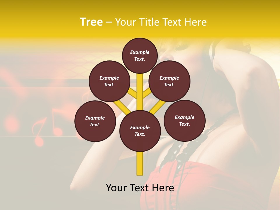 Background Music Festive PowerPoint Template