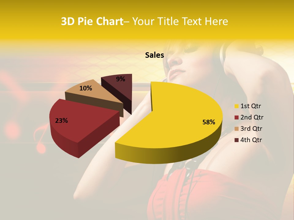 Background Music Festive PowerPoint Template